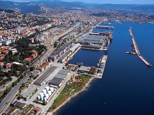 Il porto di Trieste